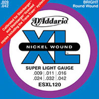 D’addario ESXL120