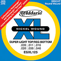 D’addario ESXL125