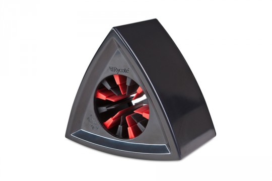 RYCOTE 107302 Triangular Black Mic Flag  