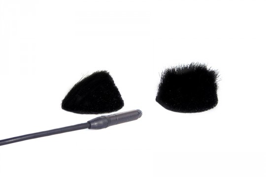 RYCOTE 066323 Overcovers Adv. Fur Discs Only, Black (Bag of 100)