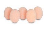 105512 Lavalier Foams Beige (10 packs of 5)