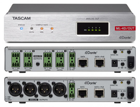 Tascam ML-4D/OUT