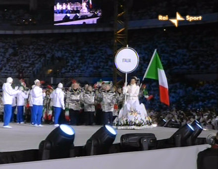 Robe відкриває та закриває Олімпійські ігри в Турині 2006