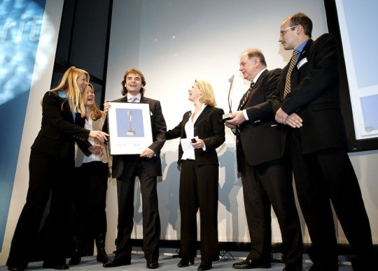 Церемония награждения на Sennheiser Global Conference-2006 в Дрездене