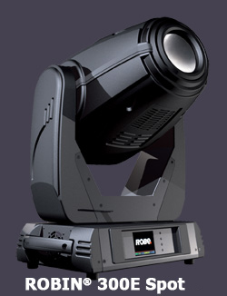 Новая Линейка Robin от Robe на выставке Prolight + Sound 2009
