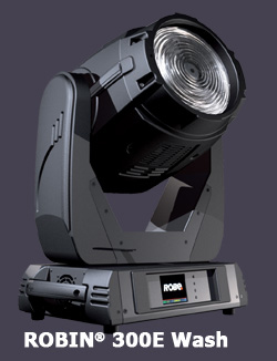 Новая Линейка Robin от Robe на выставке Prolight + Sound 2009