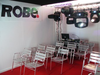 Robe на выставке SHOWTECH 2009