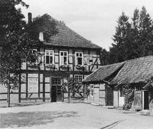Историческое фото Laboratorium Wennebostel в Веннебостеле/Ведемарке около Ганновера, Германия