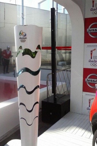 K-Array приходит первым в эстафете Олимпийского огня в Бразилии