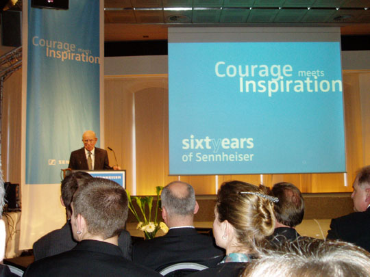 Конференция Sennheiser В Ганновере - Апрель 2005