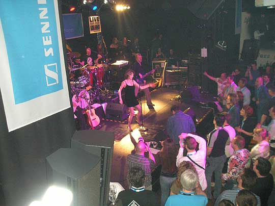 Вечеринка SENNHEISER. Франкфурт 2007.