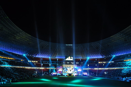 Шоу на Донбасс Арене. 30-05-2010.