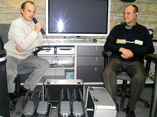 Испытания системы в офисе Индиго Мьюзик