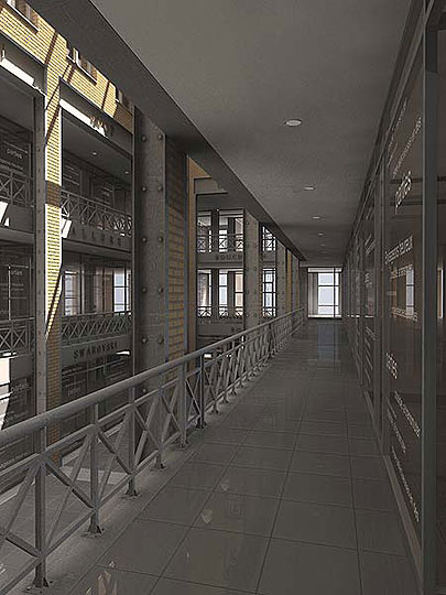 Потолочная акустика BOSCH в галереях центра.