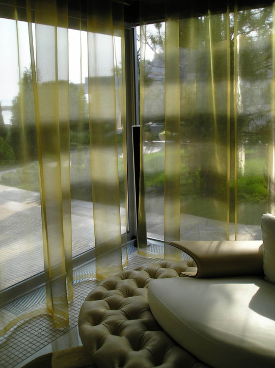 В интерьере...