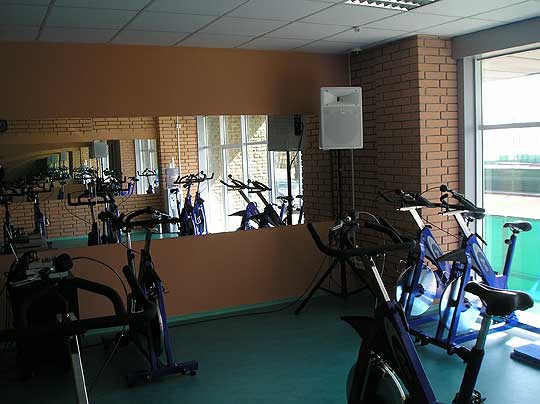 Зал аэробики.