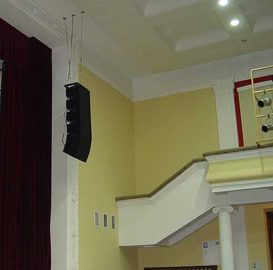 Кластер в рабочем положении.