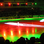 Танцы на льду. Звук от D.A.S.,свет от ROBE. Днепропетровск 19 мая 2007 г.